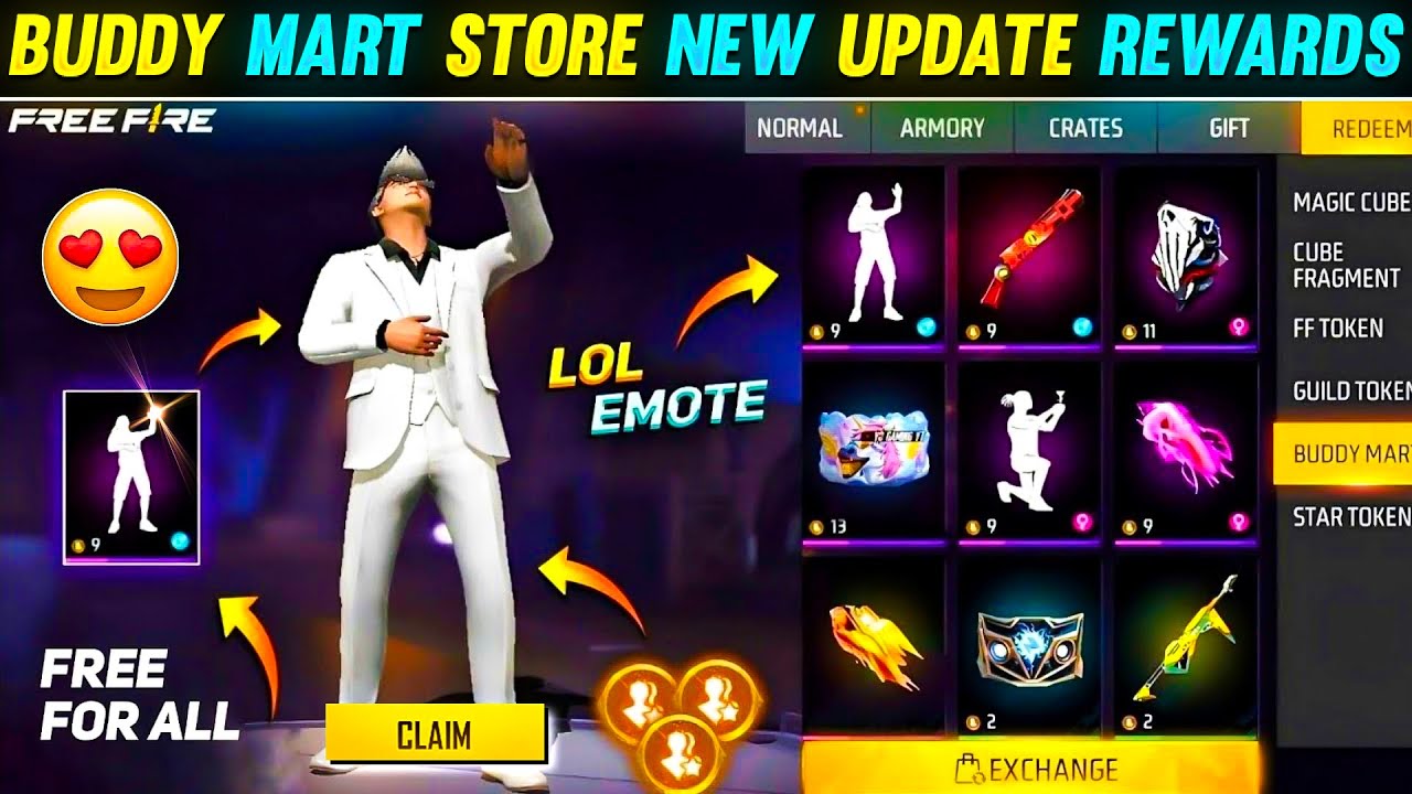 Buddy Mart Store Update | New Bundles In Buddy Mart Store | Free Update ...