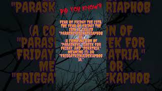 Fun Facts about Friday the 13th  Ep.1 #halloween @NickLineage
