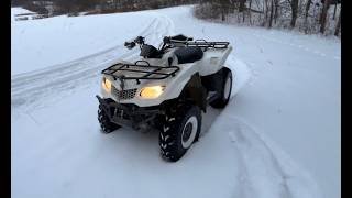 2011 Suzuki King Quad 400 Review! My favorite 4 wheeler by far.