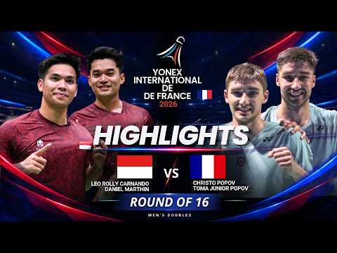 [R16] Highlights Leo CARNANDO/Daniel MARTHIN vs Christo POPOV/Toma POPOV - French Open 2026