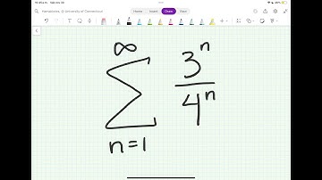 Determine whether the sum from n=1 to infinity of 3^n/4^n converges or diverges
