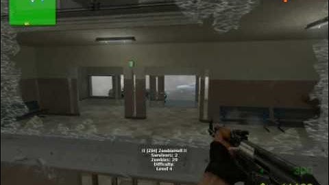 Counter Strike Source Zombie Hell Gameplay Video #2