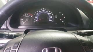 06 Honda Odyssey oil life reset YouTube