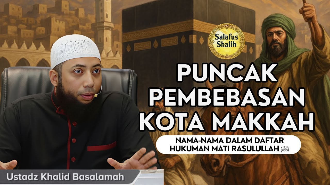 PUNCAK PEMBEBASAN KOTA MAKKAH, Inilah Orang-Orang yang Tetap Dihukum Mati || Ust. Khalid Basalamah
