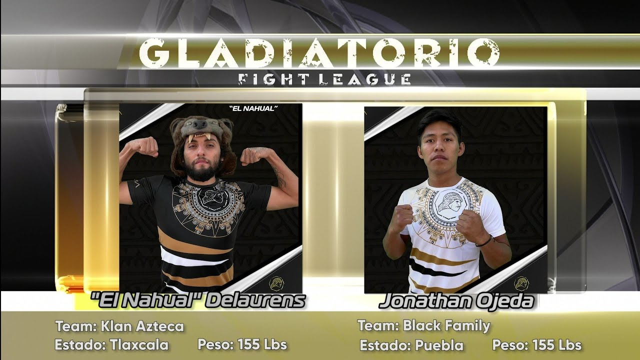 GLADIATORIO l Fight League 003: Jonathan Ojeda VS Enrique "Nahual" Delaurens