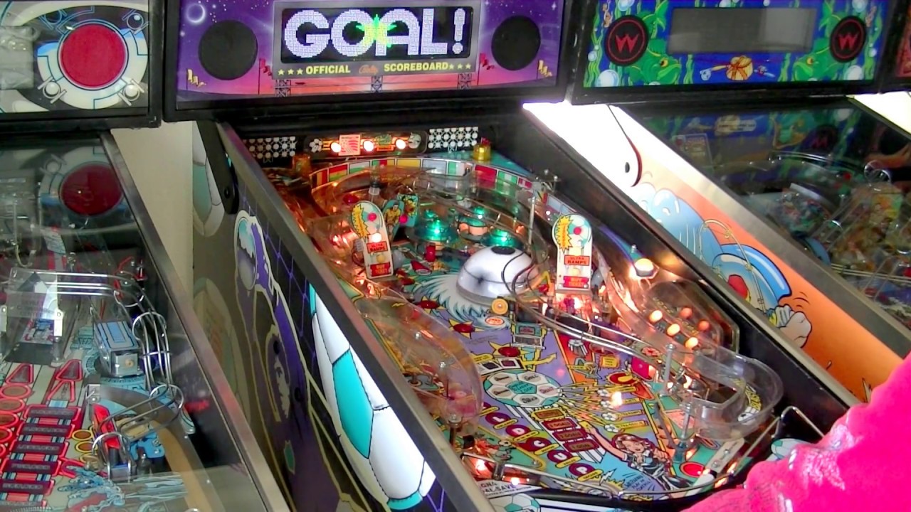 World Cup Soccer 94 Pinball 1994 Color DMD Gameplay ピンボール