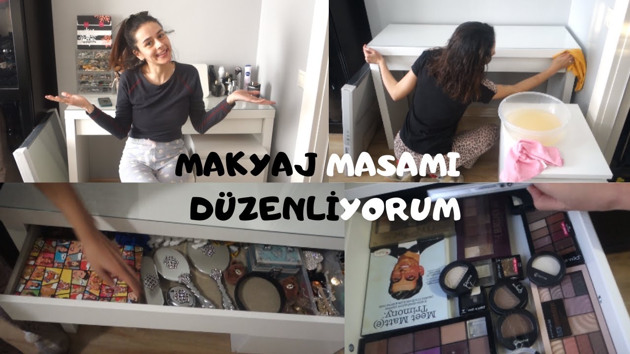 EV DÜZENİ YATAK ODAMI DÜZENLİYORUM MAKYAJ KOLEKSİYONUM YouTube
