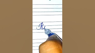 "Riley" in cursive writing✍️ #shorts