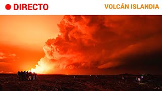 ISLANDIA: ENTRA en ERUPCIÓN un NUEVO VOLCÁN en el SUROESTE del PAÍS | RTVE Noticias