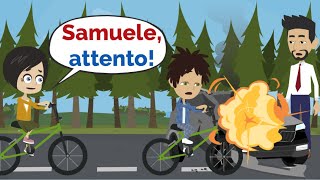 Samuele ha un Incidente! Conversation in Italian (Dialogo Incidente)  ENG SUB