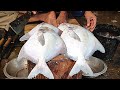 Delicious Pomfret Fish Cutting Live In Fish Market | Fillet Fishing Cut