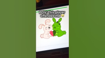 He offended me, why did he write that?🥺App:Drawly#drawly #multiplayer #drawing #green #hare #forest