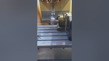 4 axis vmc rotatary machining ..