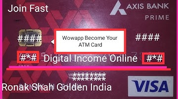 Wowapp | Become Your ATM Card | Digital Earning In Dollars | Founder Interview | Wowapp Review