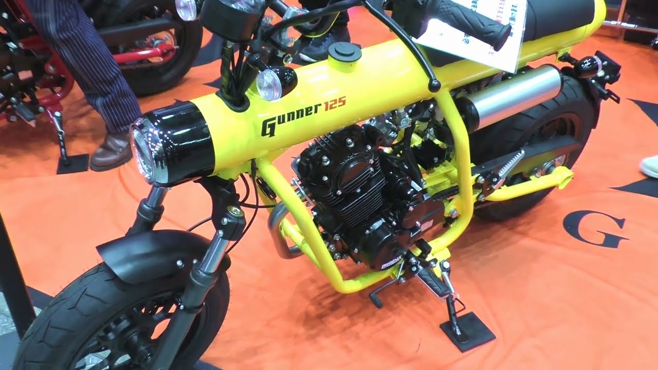 Maid In Thailandの個性派バイク ガンナー Gunner 125 東京モーターサイクルショー22 Youtube