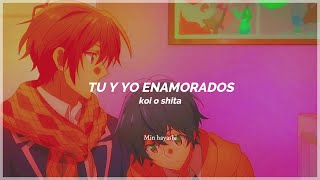 Sasaki to Miyano - OP Full | Mabataki by Miracle Chimpanzee | Sub español   Romaji / Lyrics ; AMV