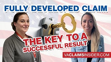 The ULTIMATE GUIDE To Your VA Fully Developed Claim 2022!