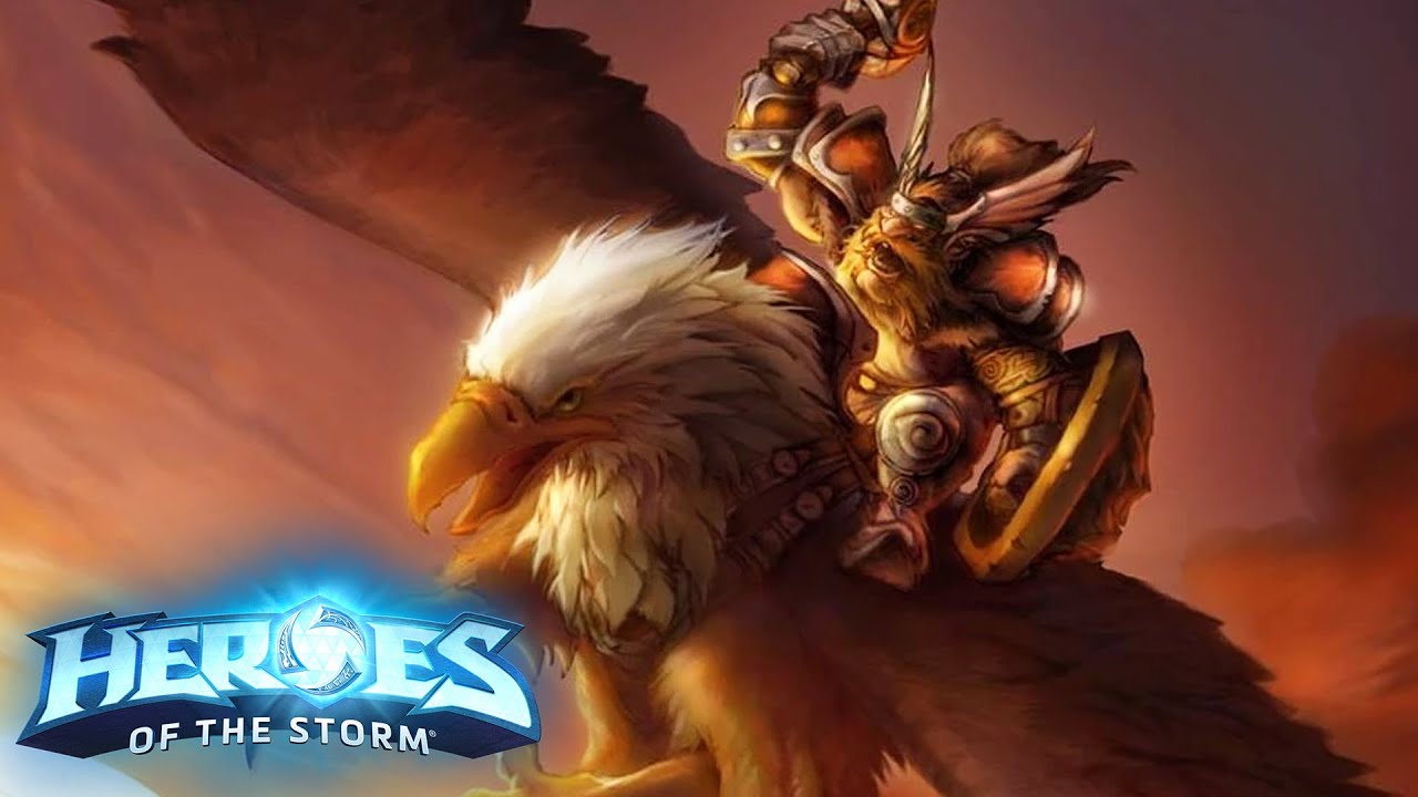 Auto Attack Falstad's New Pinnacle Quest | Heroes of the Storm (Hots) Falstad Gameplay