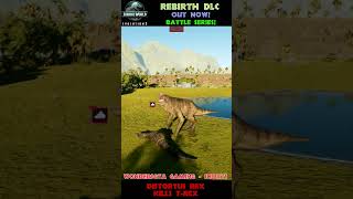 D-Rex kills T-Rex| Jurassic World Evolution 3 #shorts