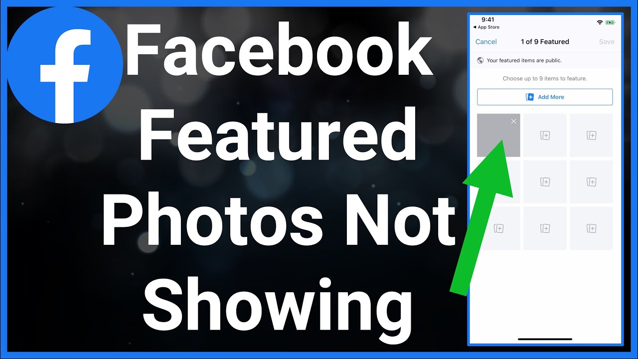 How To Fix Facebook Featured Photos Not Appearing Youtube