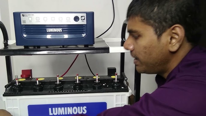 LUMINOUS ECO WATT NEO 900 INVERTER - Unboxing, Review and Live