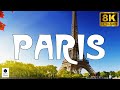 Paris in 8K -  Fly through the city of love ❤️ #8K #UHD #Drone #timelapse #flying