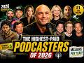 The Highest-Paid Podcasters of 2026 | Joe Rogan Tops the List With $82 Million