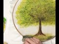 How to Paint Tree on Fabric