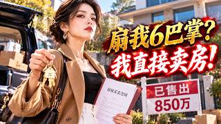我全額買的婚前房被婆家白住3年，小叔子還連打我6耳光！先生要我忍，我轉身850萬賣房離婚，最後一個坐牢8年一個斷供失業