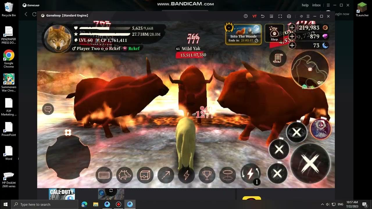 The Wolf Doing Daily Quests and Leveling Up (Part 2) YouTube