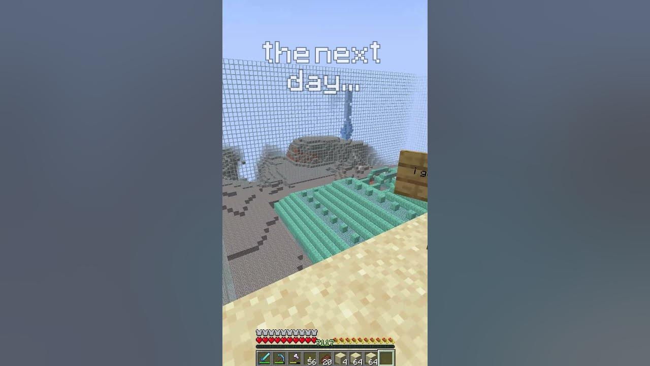 pov: that one unemployed friend on tuesday 😭🤣 #minecraft #shorts