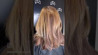 Before/after shag haircut • trendy haircut for woman • #theshag • hair • trendy hair for woman 2023