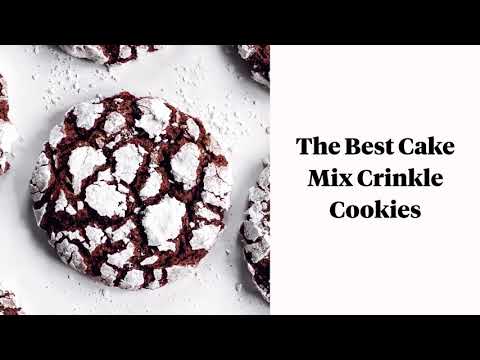 Kringle Cookies Using Cake Mix