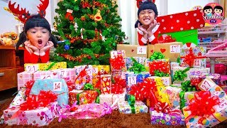 หนูยิ้มหนูแย้ม | แกะของขวัญปีใหม่ Happy New Year 2019 and Opening Presents screenshot 5