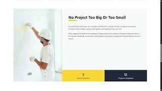 Residential Outdoor Construction Services Dsa Website Demo