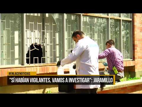 “Si habían vigilantes, vamos a investigar”: Jaramillo