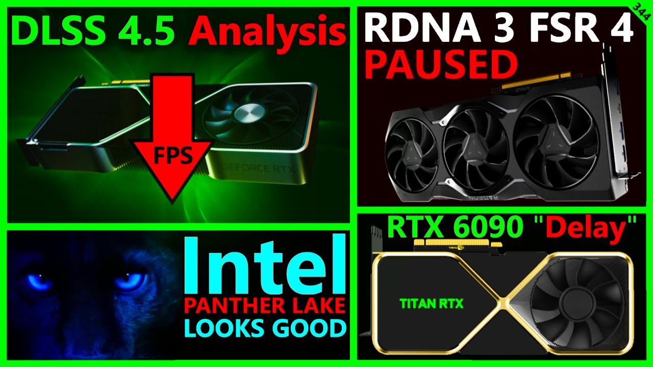 AMD FSR 관련 루머 및 업스케일링 경쟁을 다룬 영상 썸네일