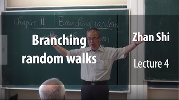 Lecture 4 | Branching random walks | Zhan Shi | Лекториум