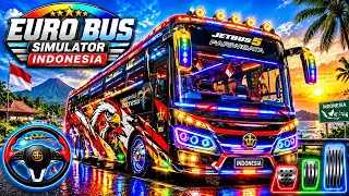 Euro Bus Simulator GameBus IndonesiaBus Simulator Coach Driving 3D #new #bussimulatorindones psrt -5 screenshot 3