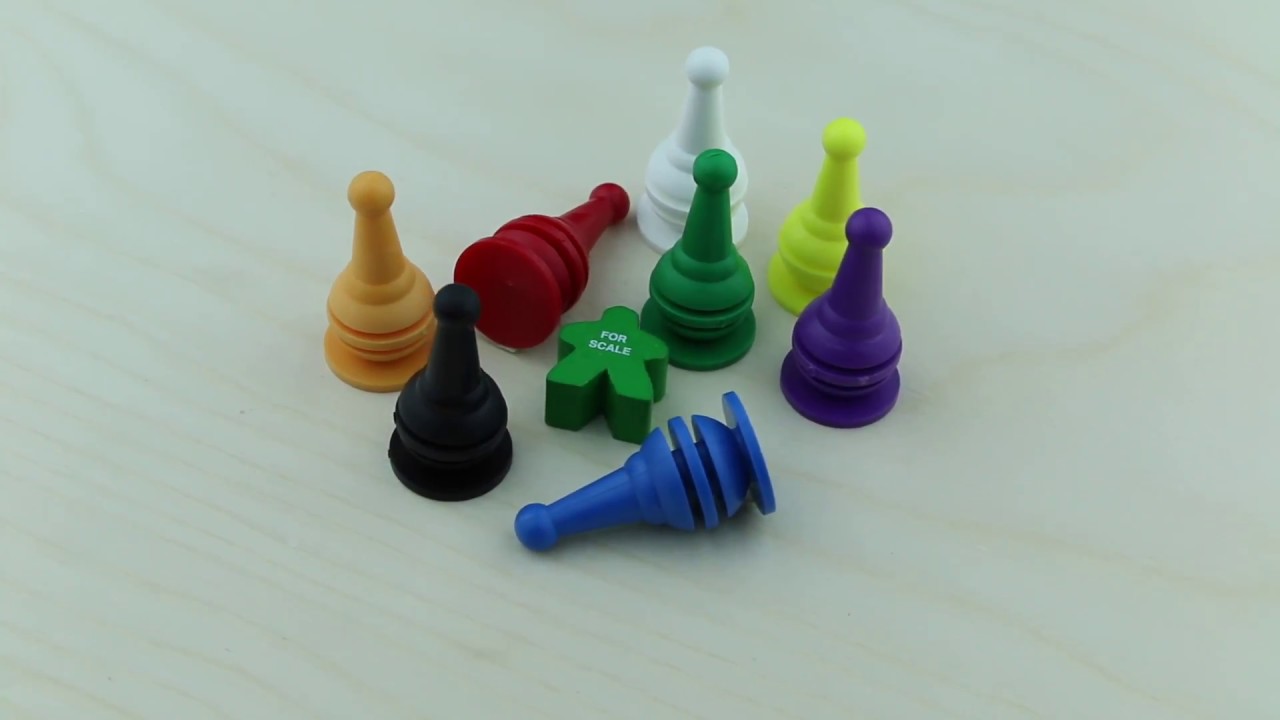 Large Bowling Pin Board Game Pieces from The Game Crafter YouTube