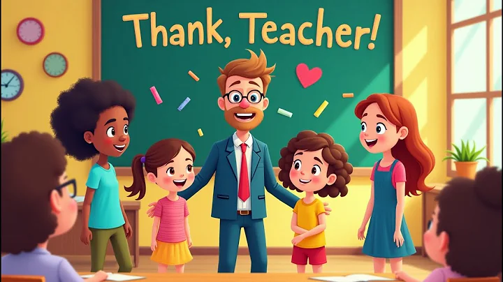 "Thank You, Teacher! 🌟 A Heartwarming Kids Story for Teacher Appreciation Day 2025 📚❤️"