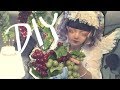 🍇DIY♡100均の造花で天井をぶどう畑に