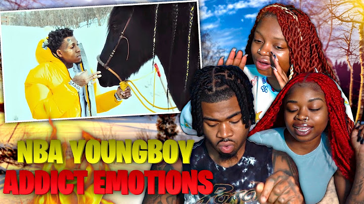 HOODBABIES REACT TO YoungBoy Never Broke Again - Addict Emotions (Official Music Video)