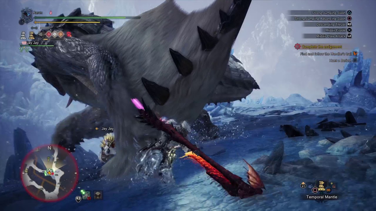 Barioth Monster Hunter World Iceborne