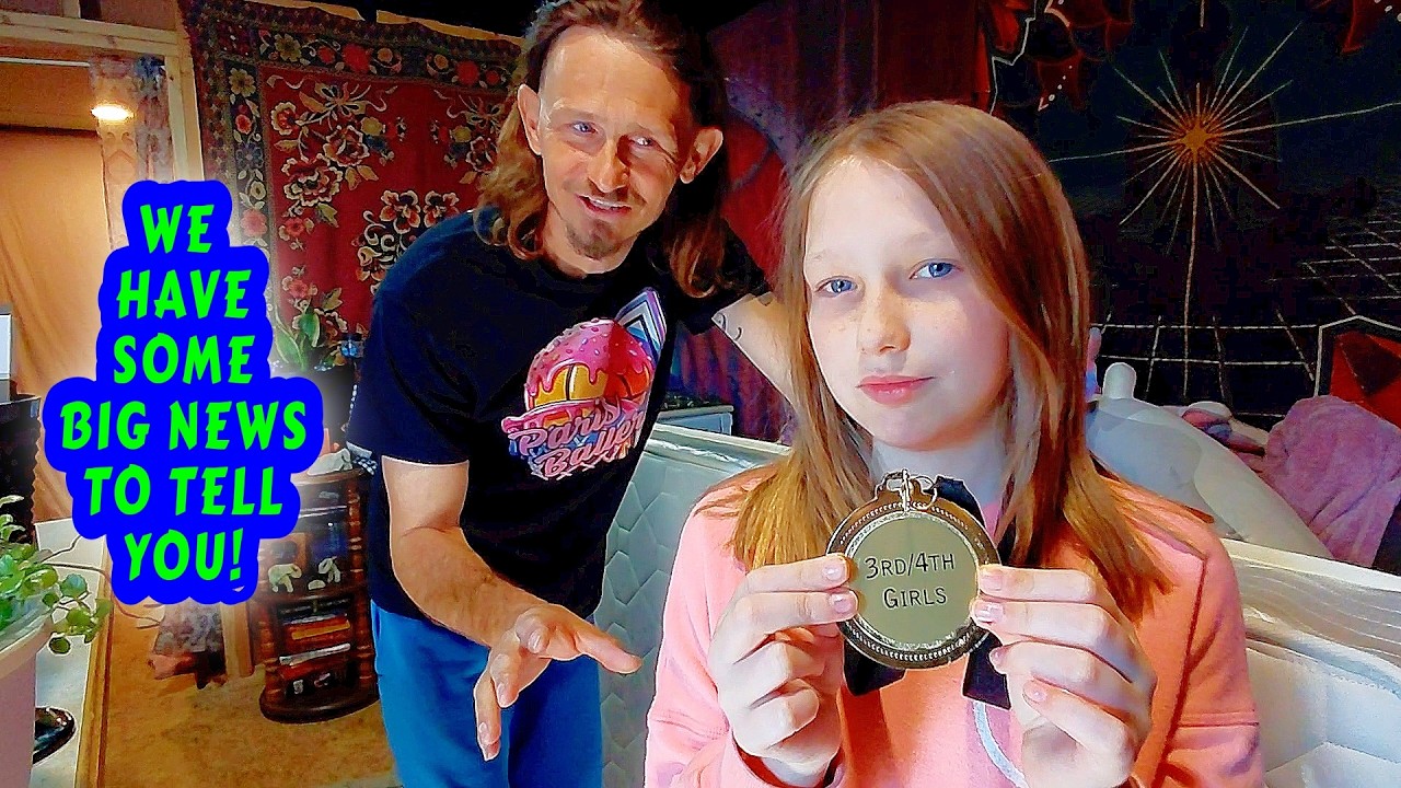 BIG NEWS FOR THE WHOLE FAMILY | vlog, couple, life, tiny house, homesteading, off-grid |