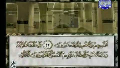 المصحف المرتل للقارئ الشيخ محمد أيوب | الجزء ( 17 )