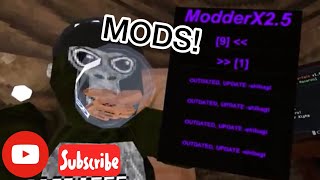 Using Mods for the FIRST TIME! (Gorilla Tag) (ModderX 2.5 and Punch Mod)