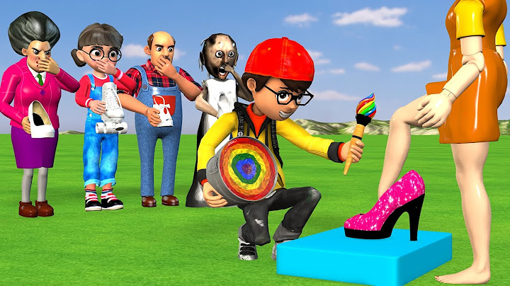 Scary Teacher 3D vs Squid Game Painting High Heeled Shoe Squid Girl Nice or Error 5 Times Challenge