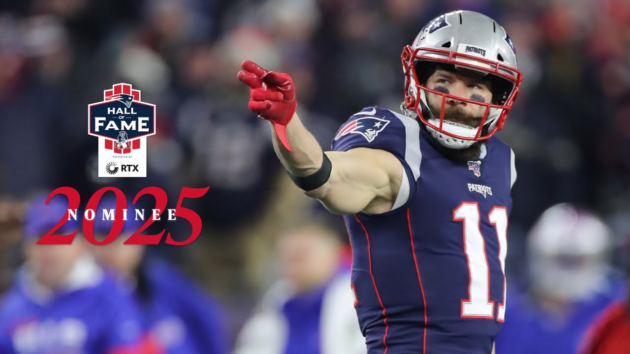 Julian Edelman Named 2025 Patriots Hall of Fame Finalist