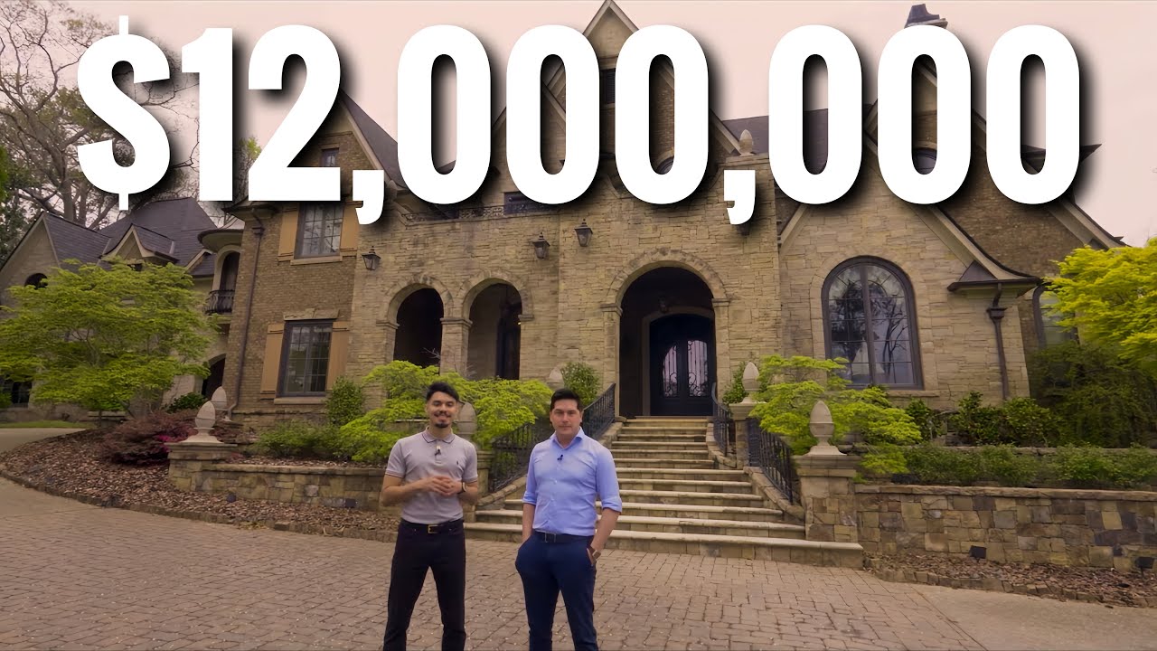 Inside a $12M Atlanta Mansion - Atlanta Luxury Property Tours